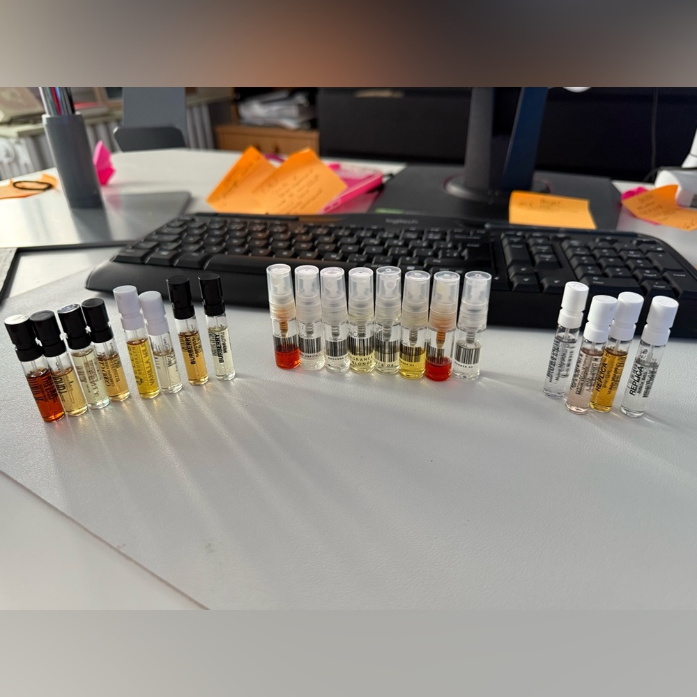 Assorted Perfume Sample Vials